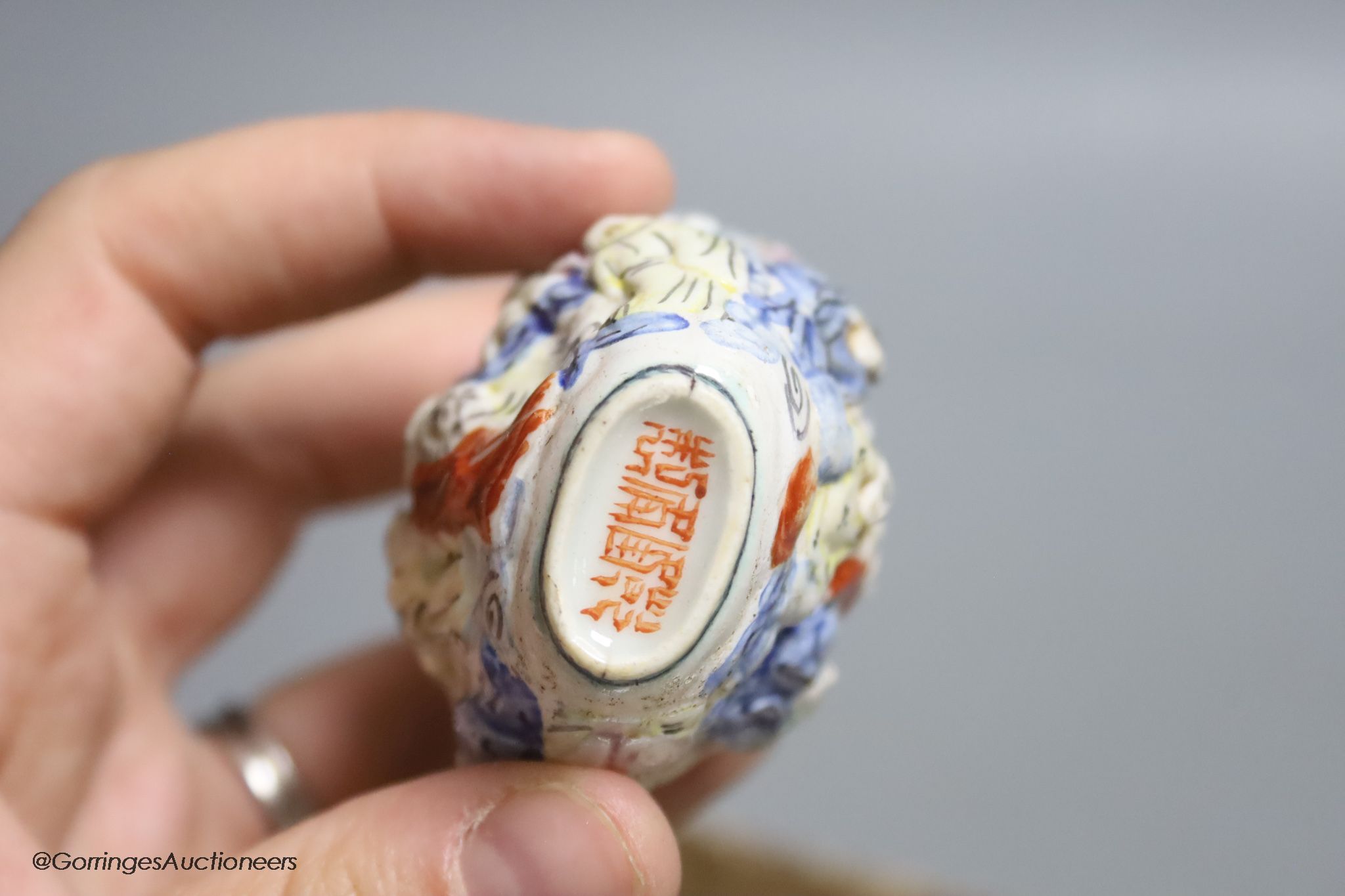 A collection of Chinese twelve famille rose snuff bottles